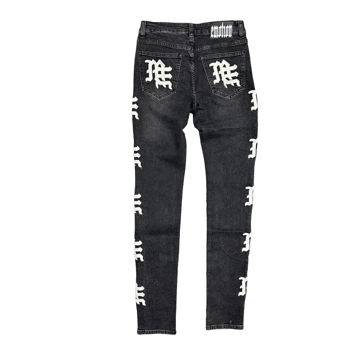 Monogram Denim Black Wash jean