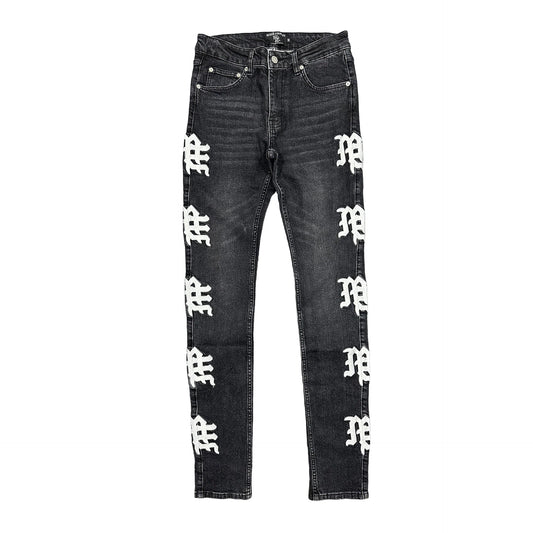 Monogram Denim Black Wash jean