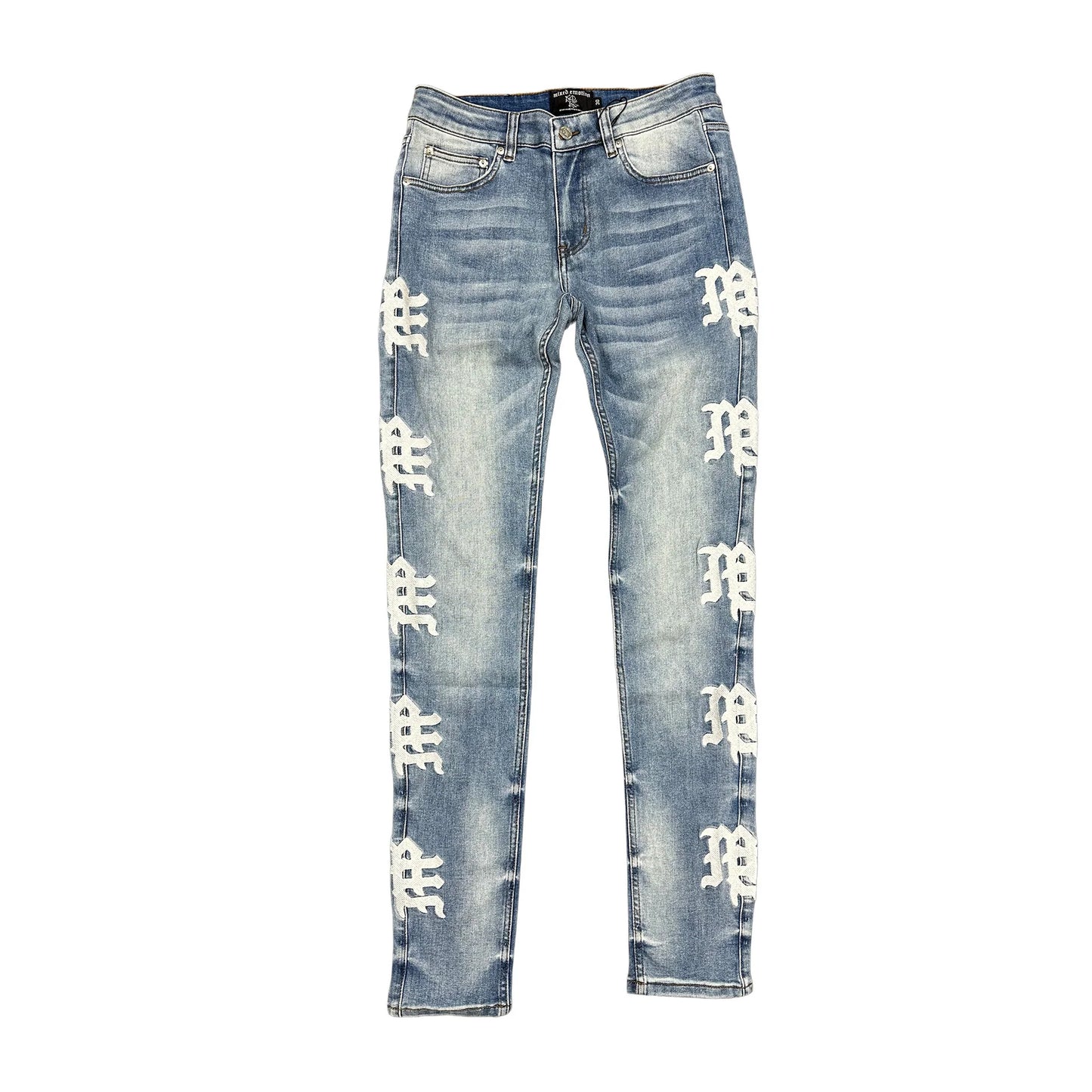Monogram Denim Blue Wash jean