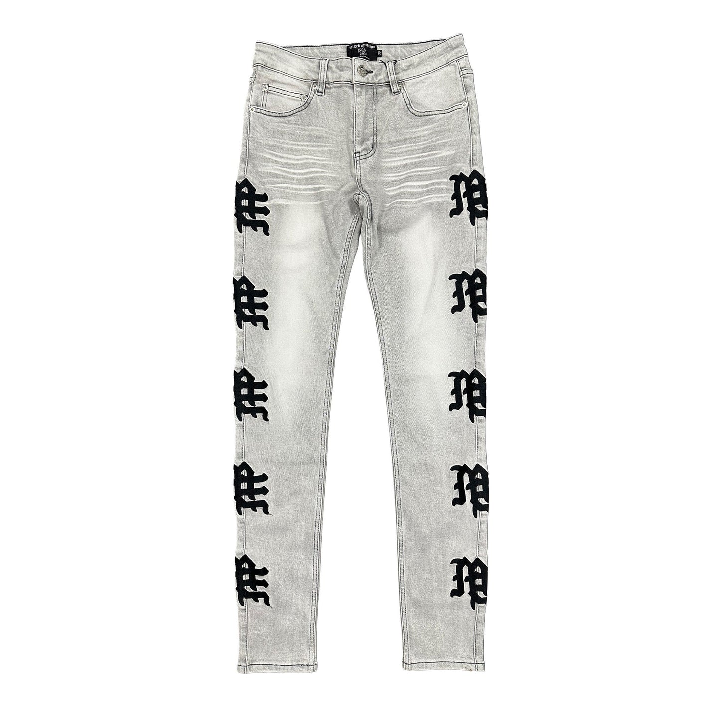Monogram Denim Grey Wash