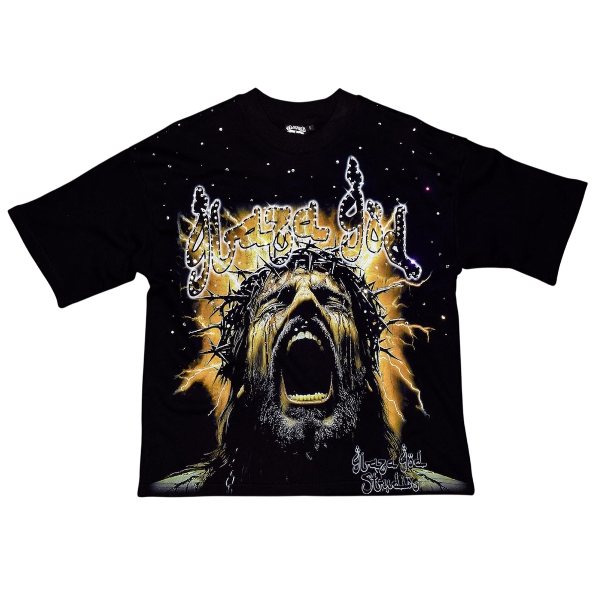 GLAZA GOD YELLOW TEE
