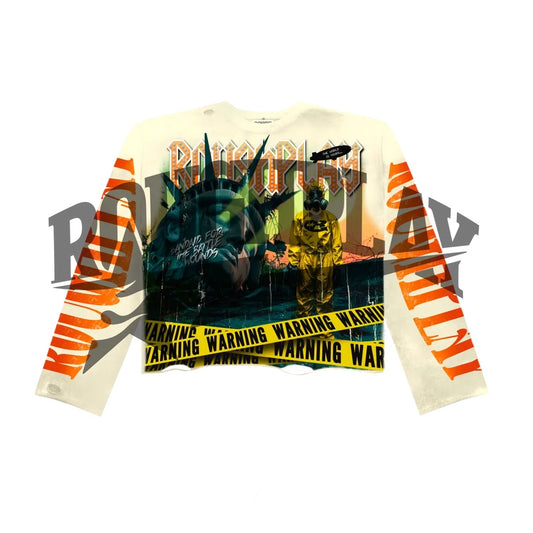 RoughPlay Warning Long Sleeve (TAN)